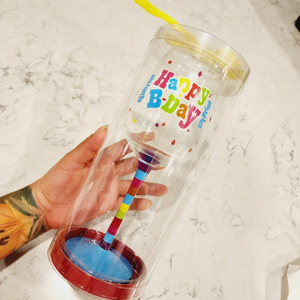 BURTON HAPPY BIRTHDAY GLASS